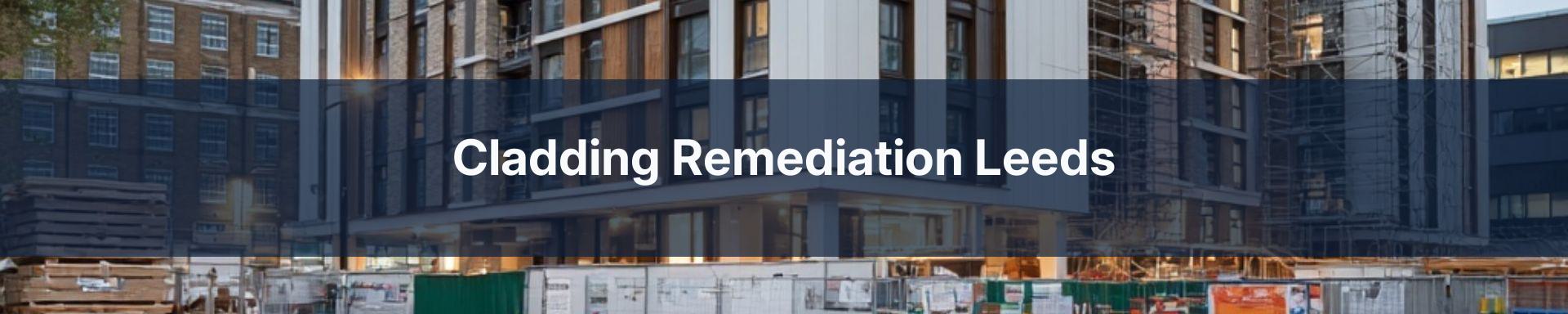 cladding remediation Leeds