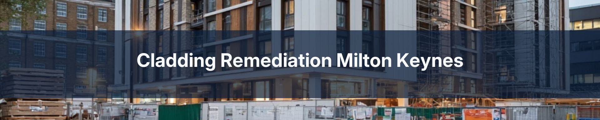 cladding remediation Milton Keynes